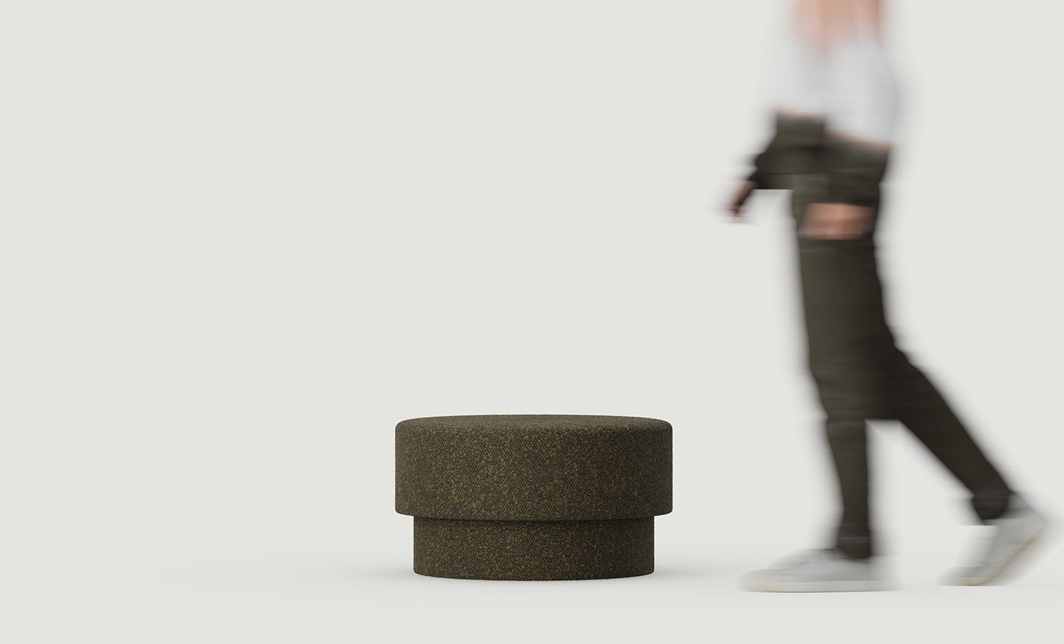 Pouf bas KOMO PU3N