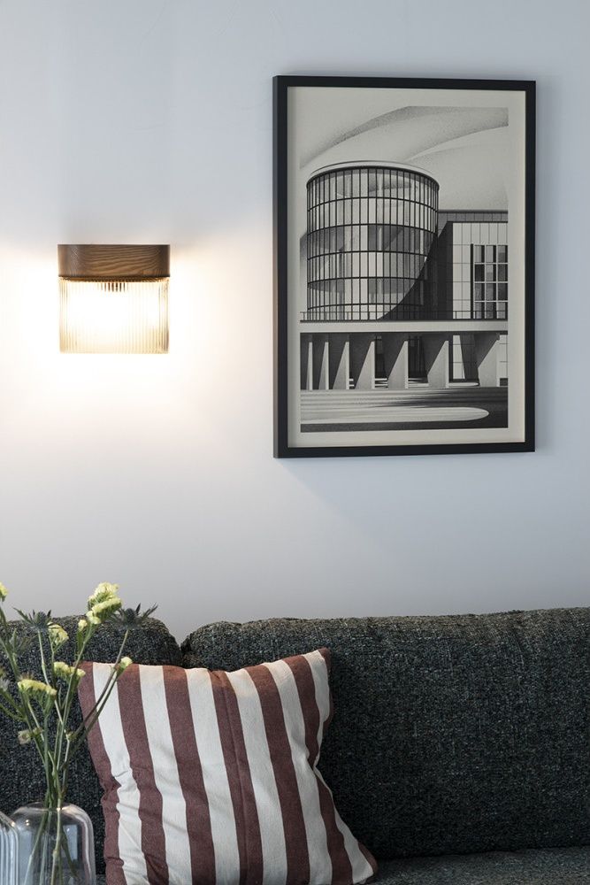 FLUMINA W A lampe murale / applique murale noire