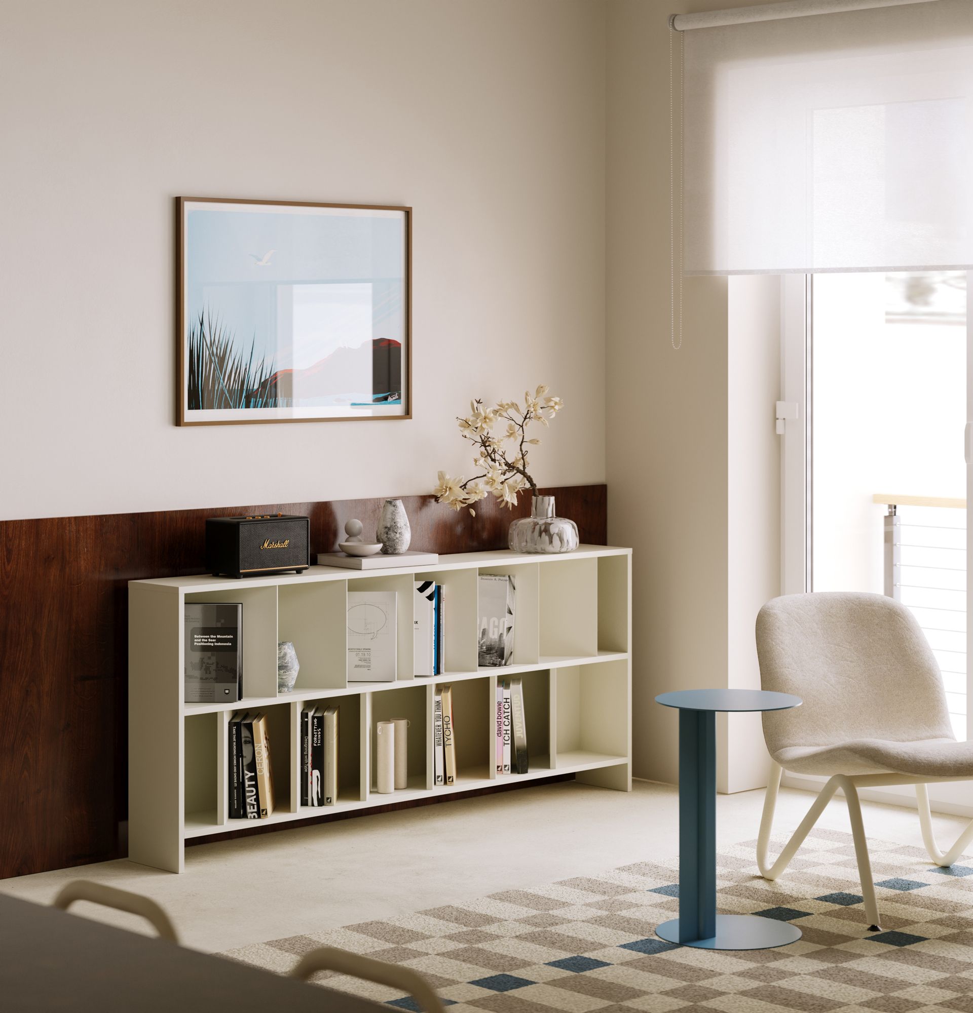 Etagère basse YUTO YSZ04
Couleur : Voie lactée