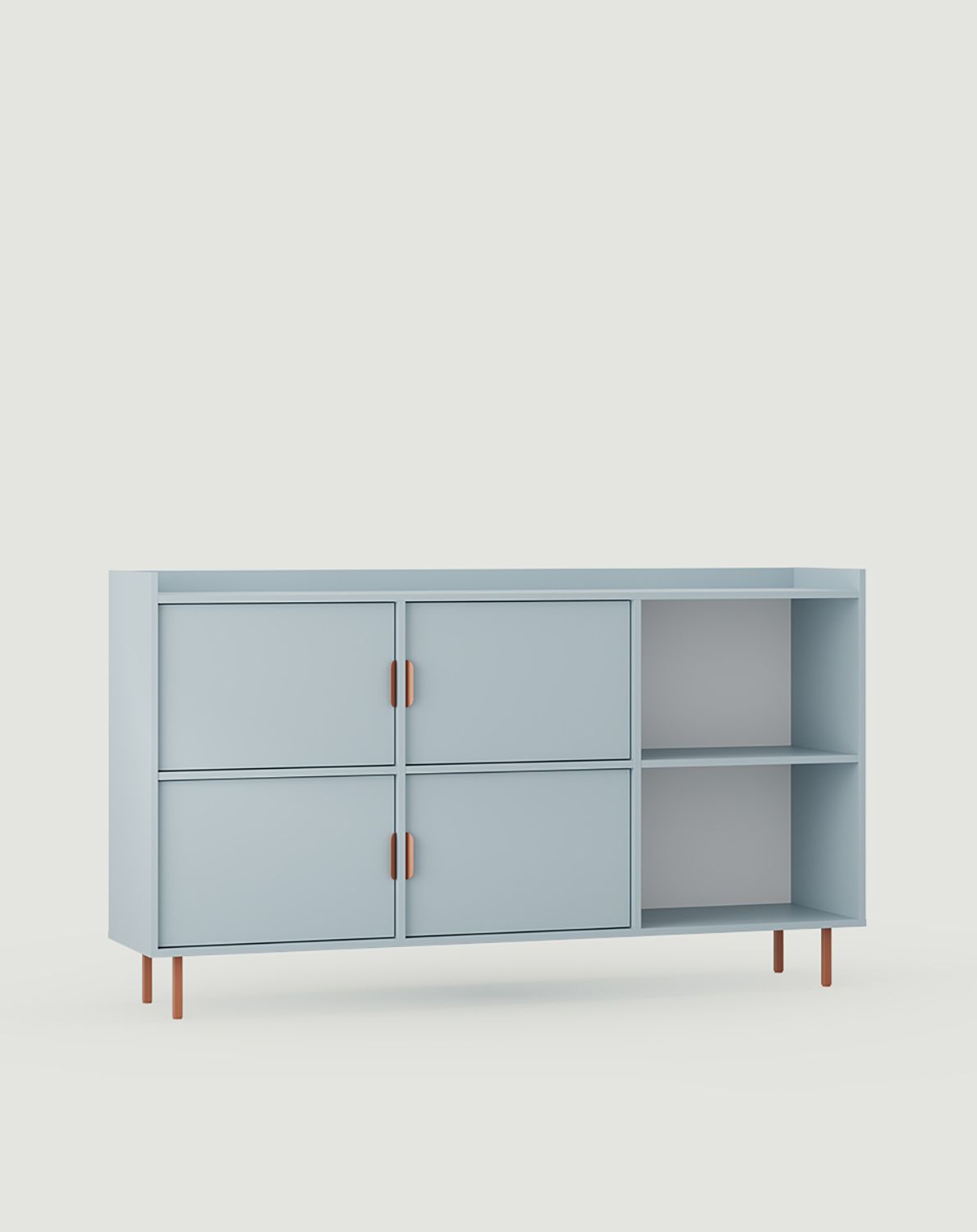 SIGI bibliothèque de bureau SRPRO2
Couleur : Bleu colombe
Pied : Sahara Deep
Poignée : LAYERS 110 Sahara Deep