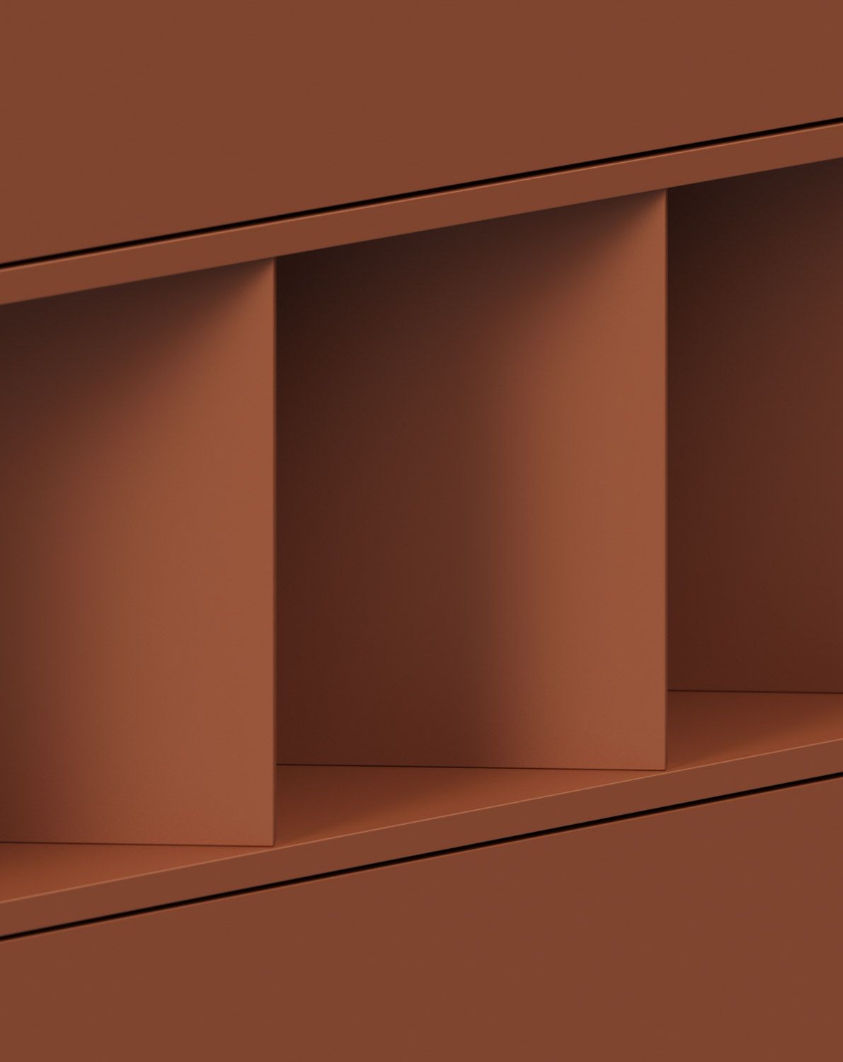 Bibliothèque YUTO YSZ03
Couleur : Terracotta ardent