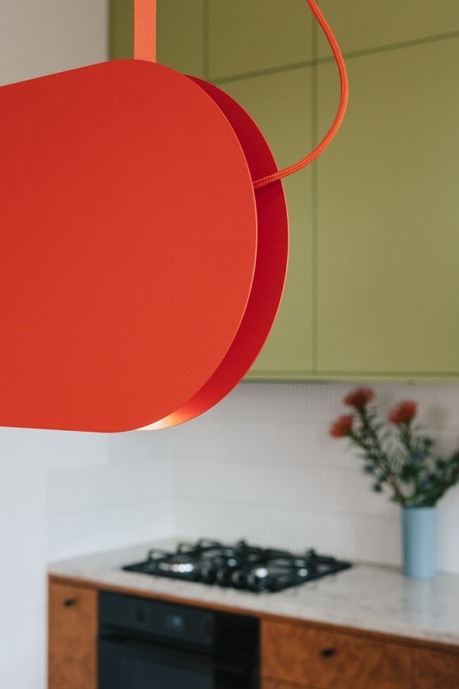MALUMI Suspension de plafond de couleur bordeaux