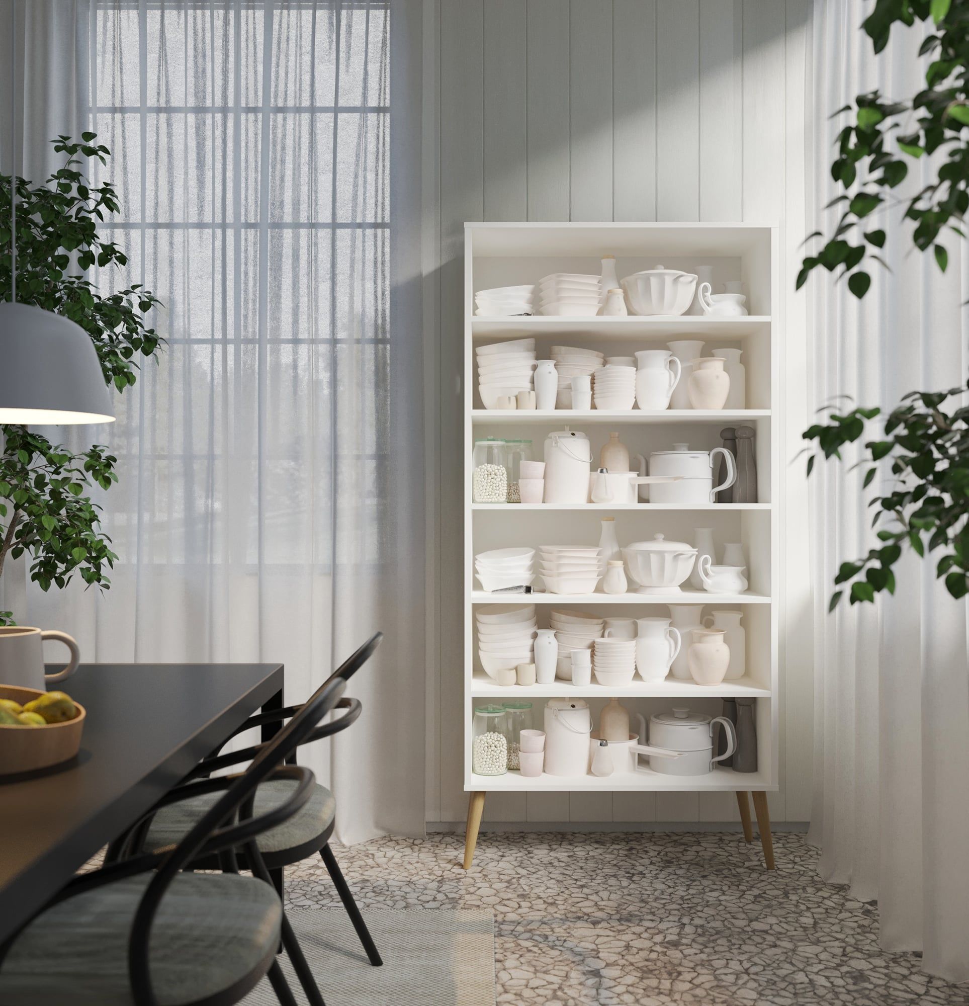 FENRIS FS3 piédestal
Couleur : blanc porcelaine
Pied : Chêne huilé