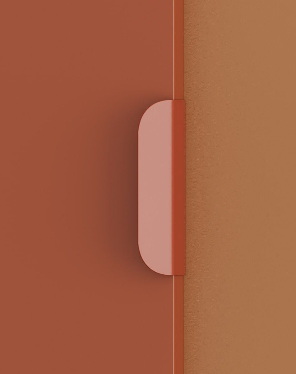 Caisson LAYERS LAY41
Couleur : Terracotta ardent
Couleur de la face avant de la deuxième couche : Sahara Deep
Poignée : Poignée LAYERS 110 Terracotta feu
