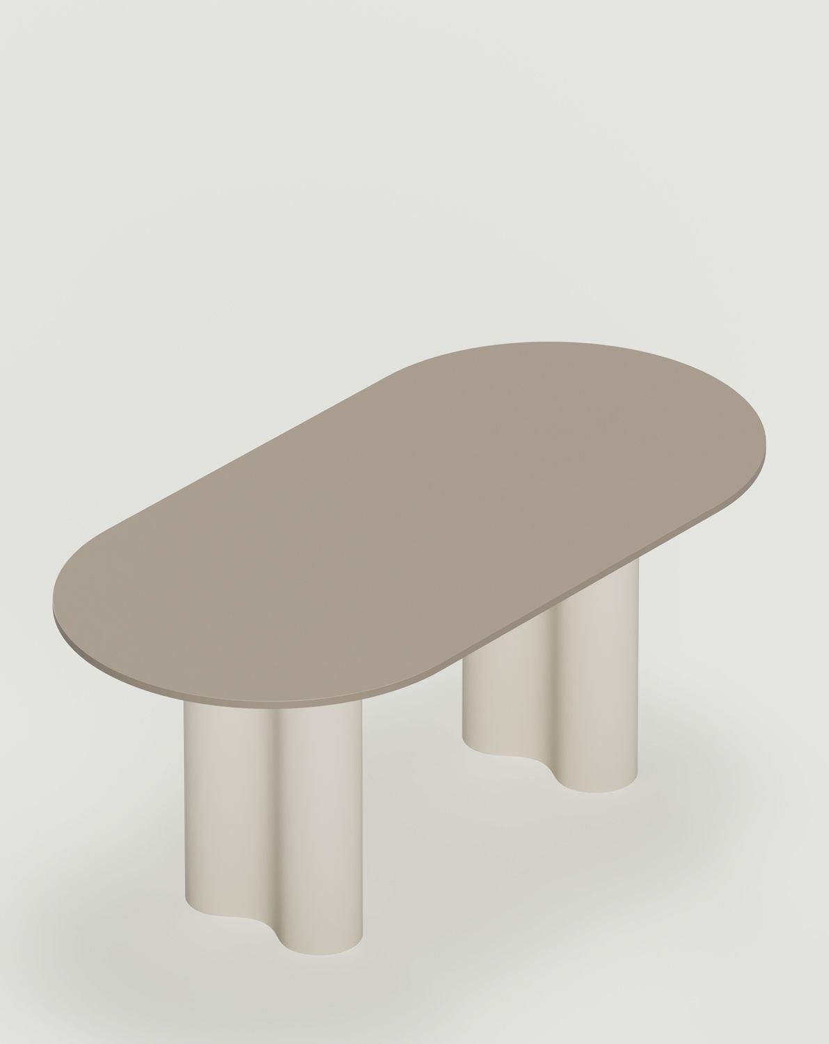 Table de salle à manger BULB 180 cm SBU02
Couleur : Argile cendrée
Couleur du pied : Voie lactée
