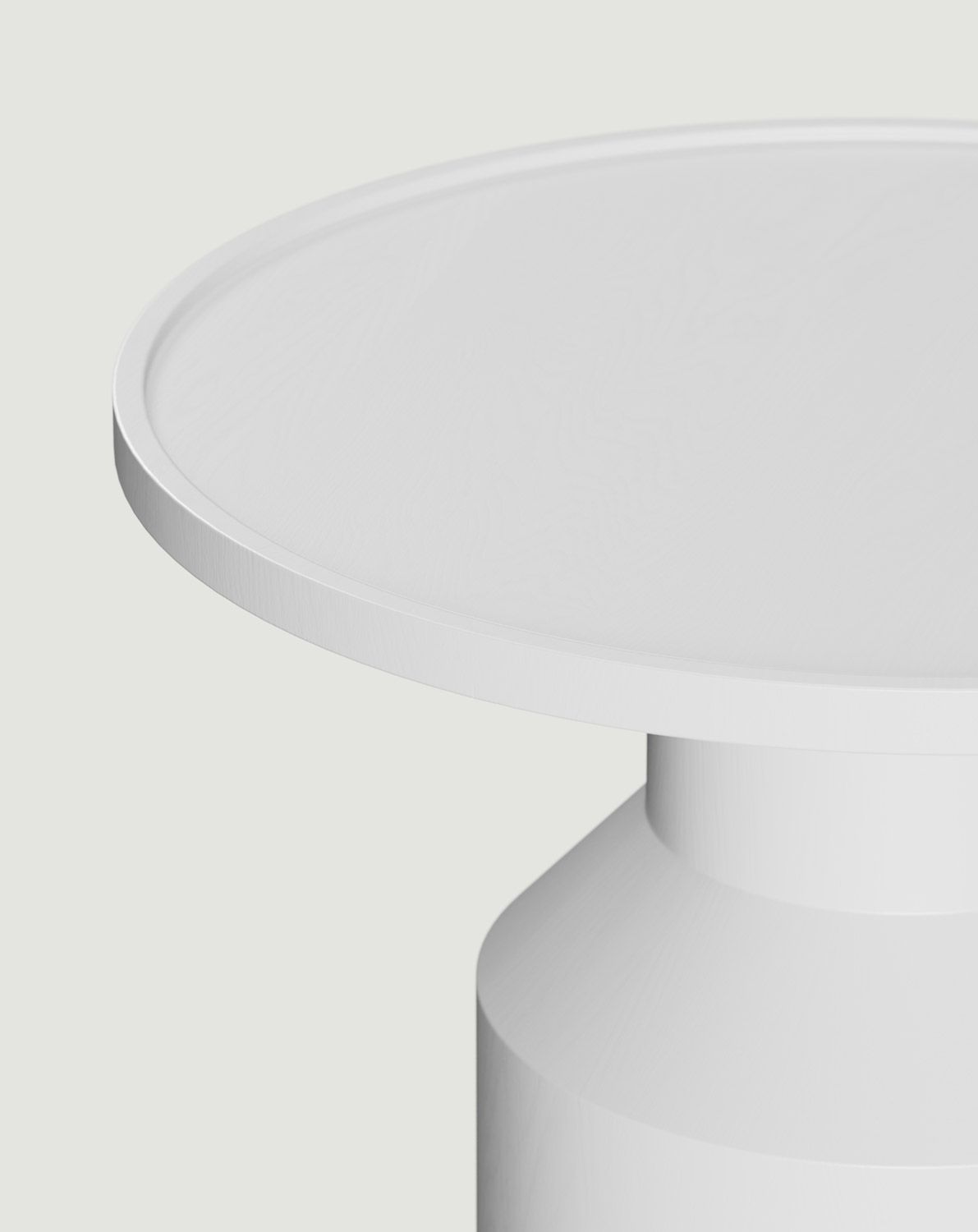 Table basse en bois FLAT SK2 Blanc