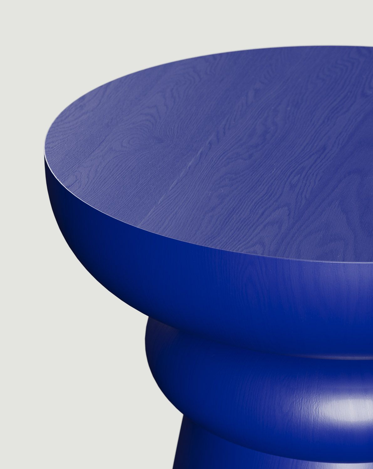 Table basse en bois FOLD SK5 Cobalt