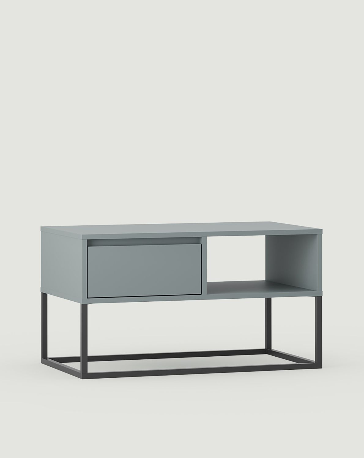 Table basse BJORN SD1 90CM
Couleur : Bleu crépuscule
Couleur du piétement : Gris piétement