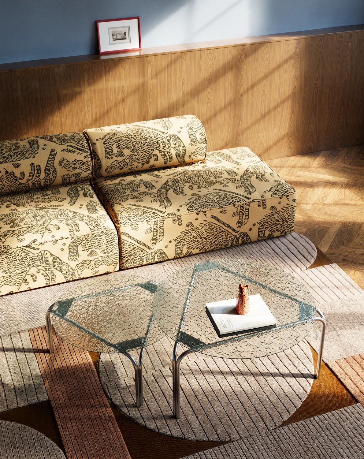 Table basse SAL L en acier