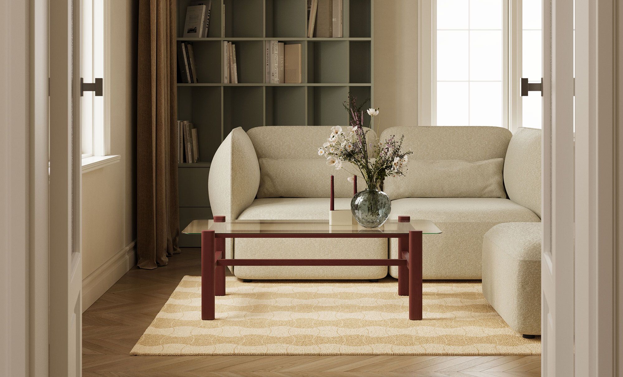 Table basse TAN
Couleur : Rouge Martien