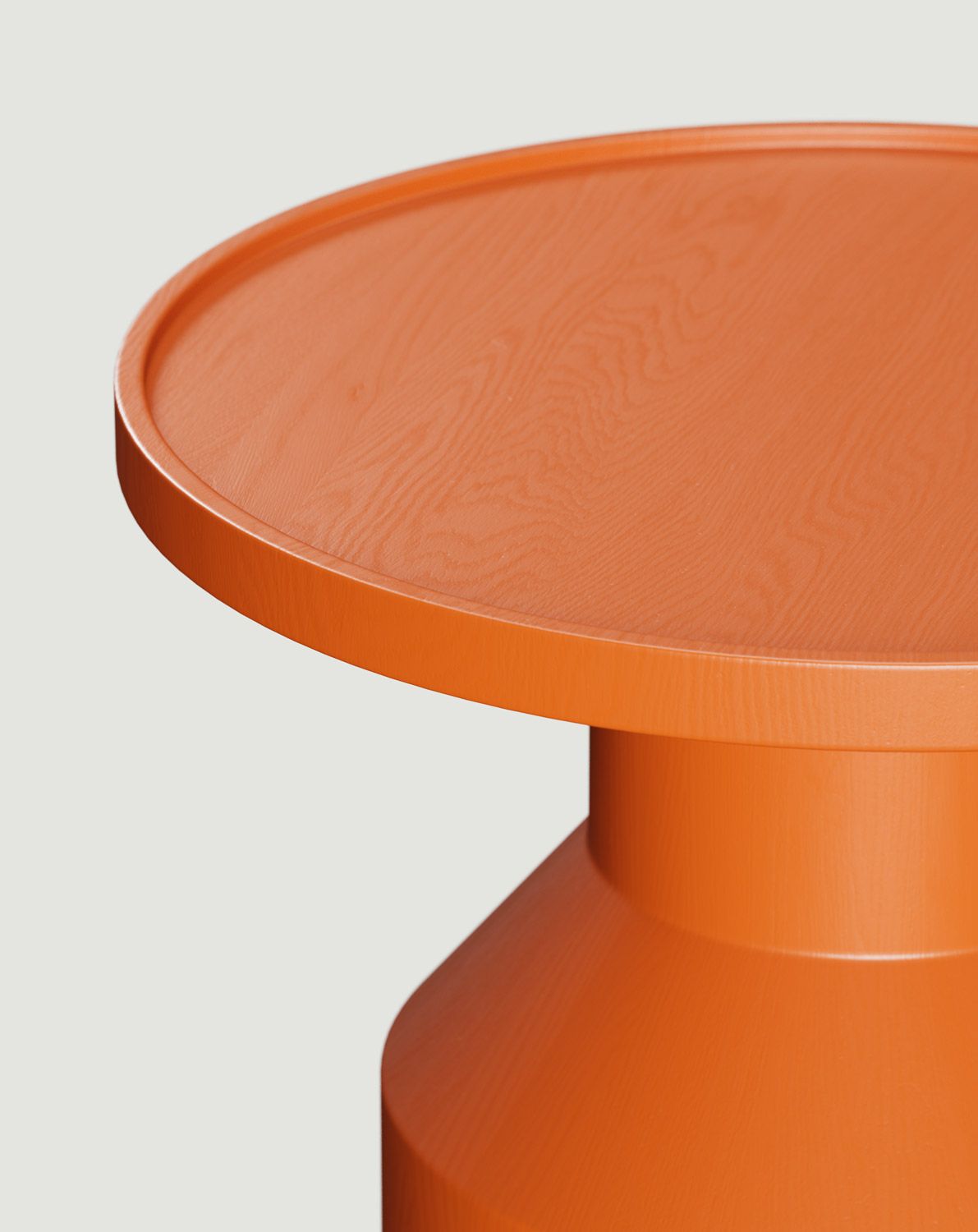 Table auxiliaire en bois FLAT SP2 Mandarin