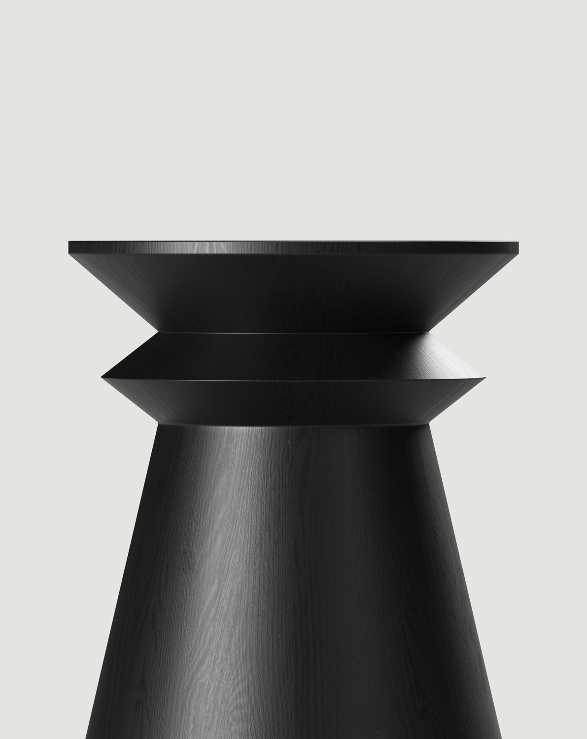 Table auxiliaire en bois LINE2 SP4 Noir