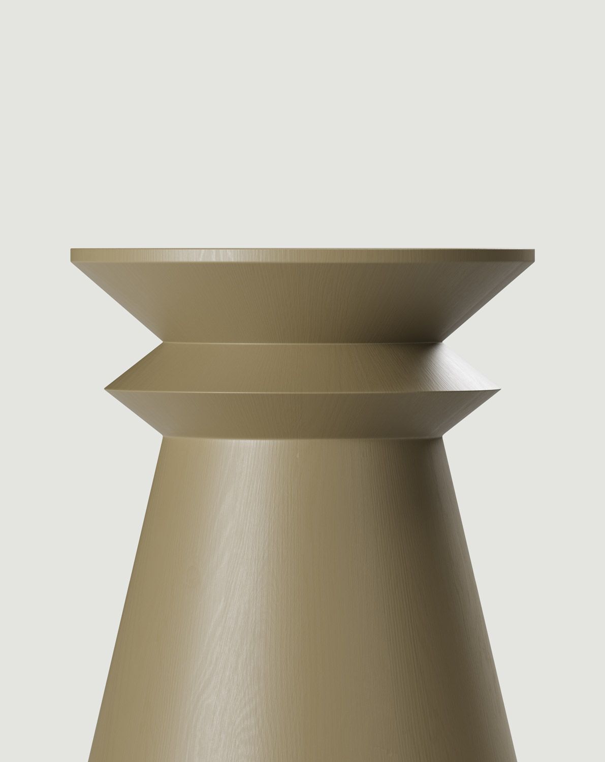 Table auxiliaire en bois LINE2 SP4 Olive