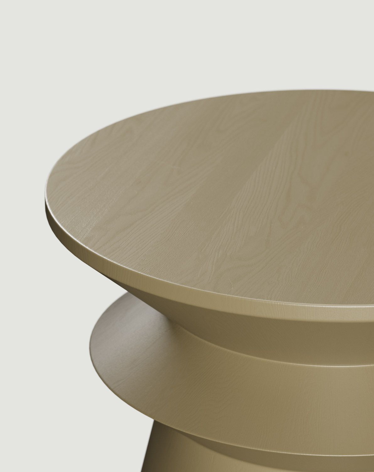 Table auxiliaire en bois LINE2 SP4 Olive