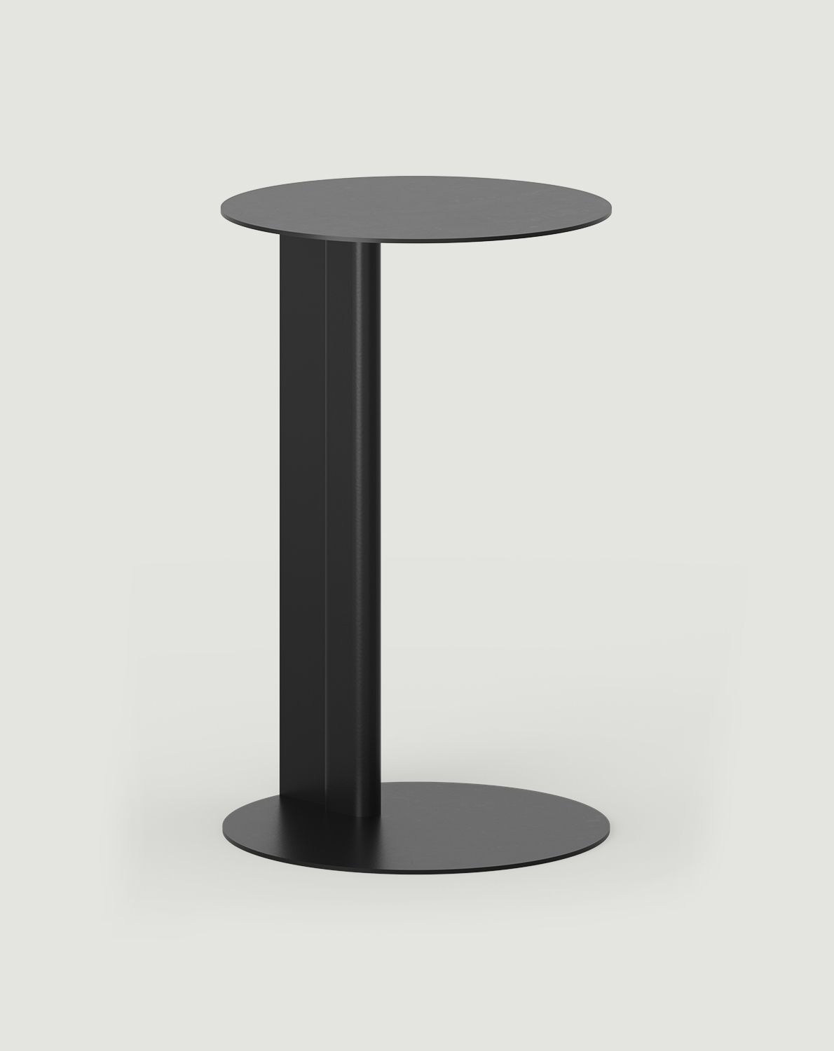 Table auxiliaire en acier RONDO Noir
                            