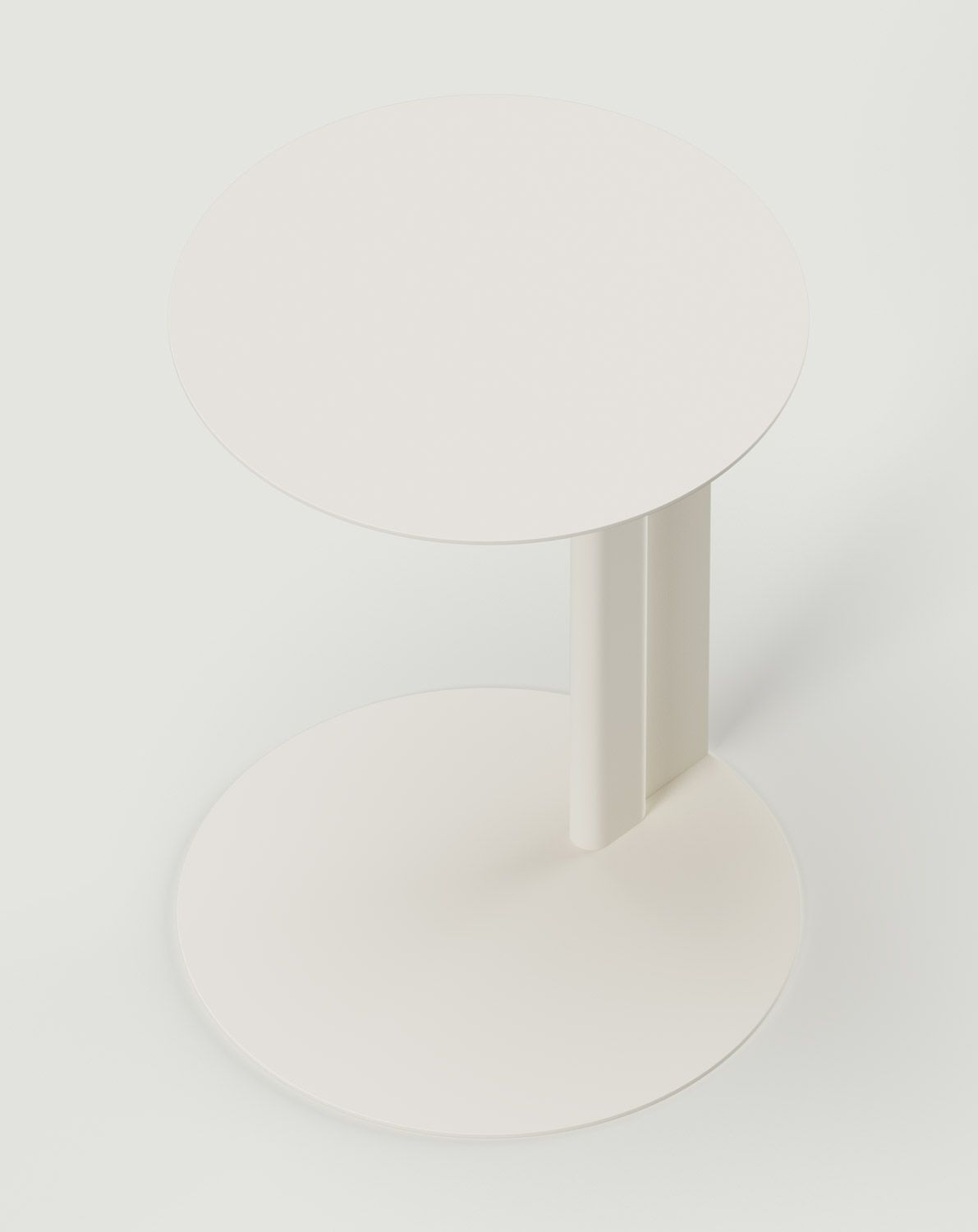 Table auxiliaire en acier RONDO Milky Way
