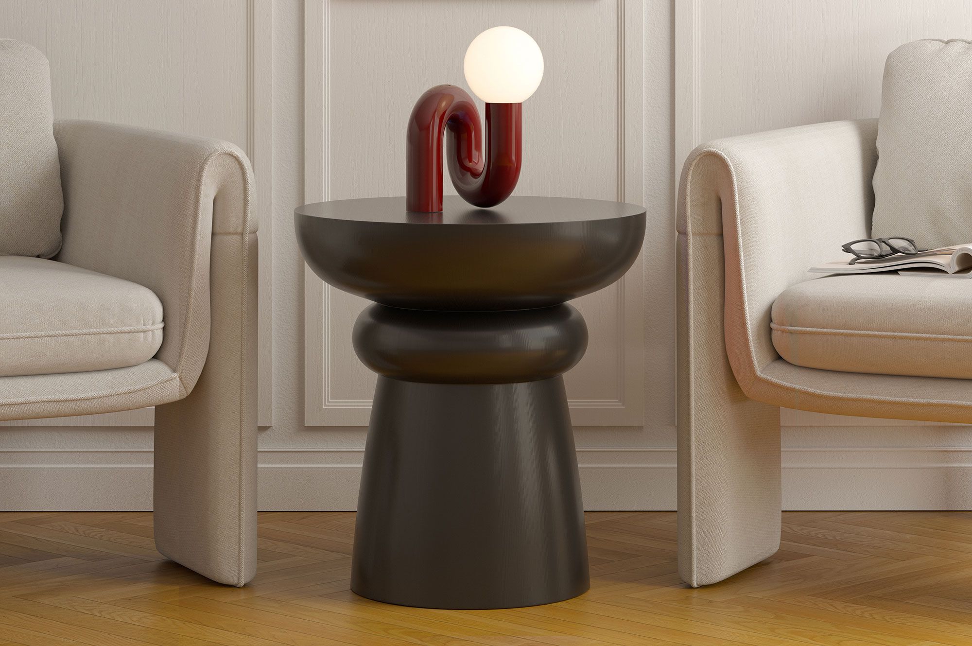  Table basse en bois FOLD SK5 Black