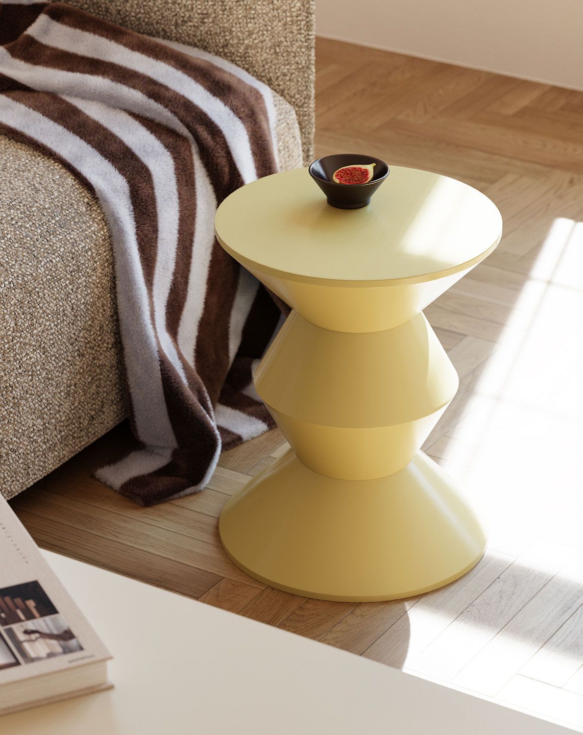 Table auxiliaire en bois KONE