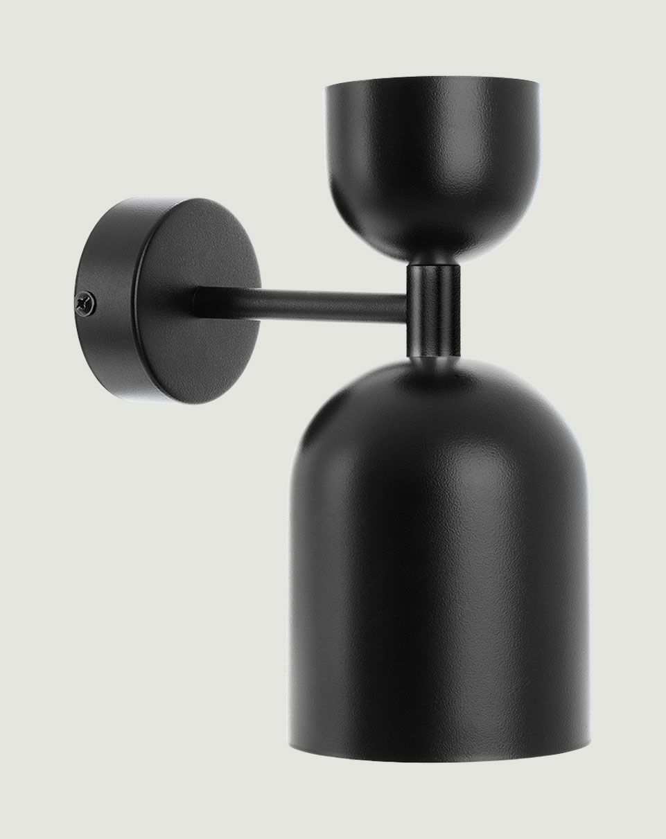 SUPURU W noir lampe murale ajustable / applique murale