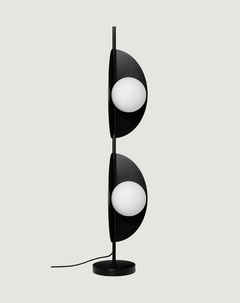 SALLO F lampadaire noir