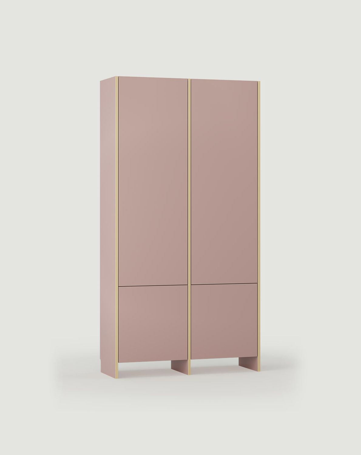 Armoire ASKA ASK18
Couleur : rose poudré
Placage : Contreplaqué