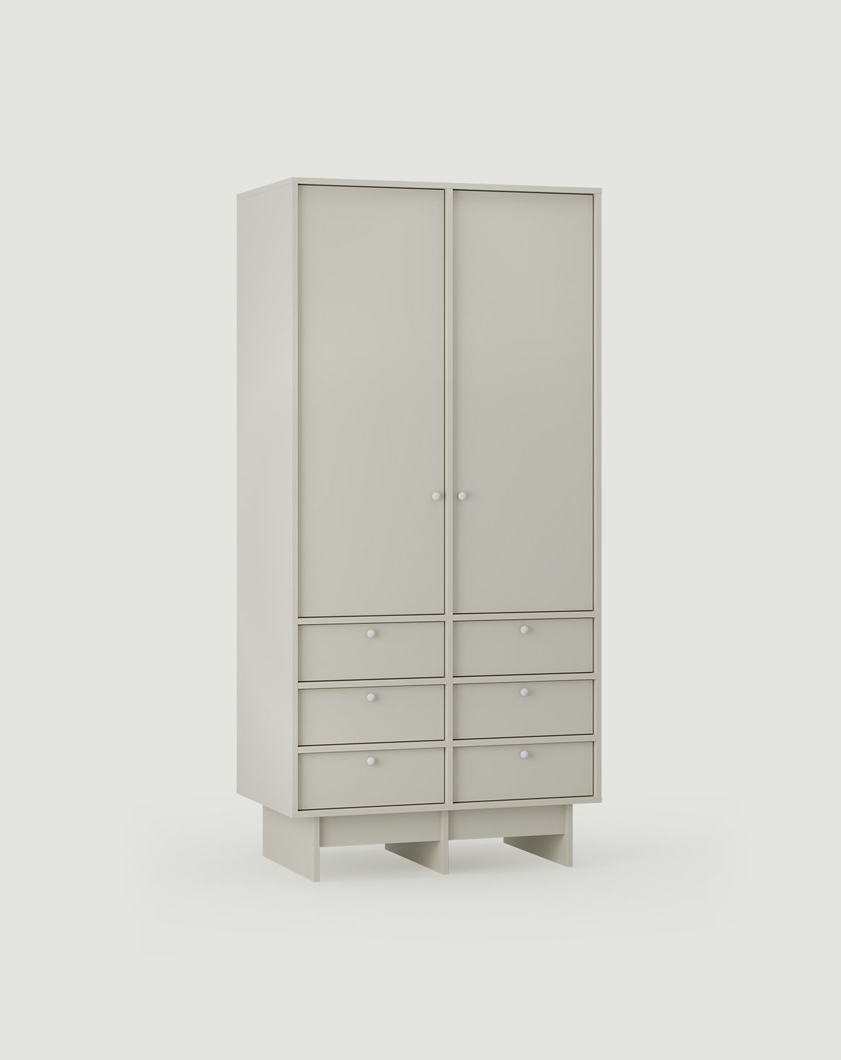 KABE SZK07 armoire profonde avec tringle de style JAPANDI
Couleur : Voie lactée
Poignée : Poignée boule KD blanche