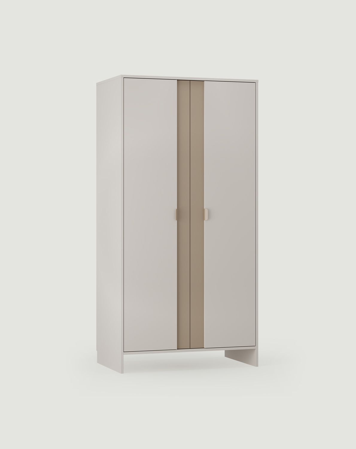 LAYERS armoire profonde deux tringles LAY70
Couleur : Cachemire enveloppant
Couleur de la deuxième couche avant : Cappuccino
Poignée : LAYERS 110 Cachemire enveloppant
                            