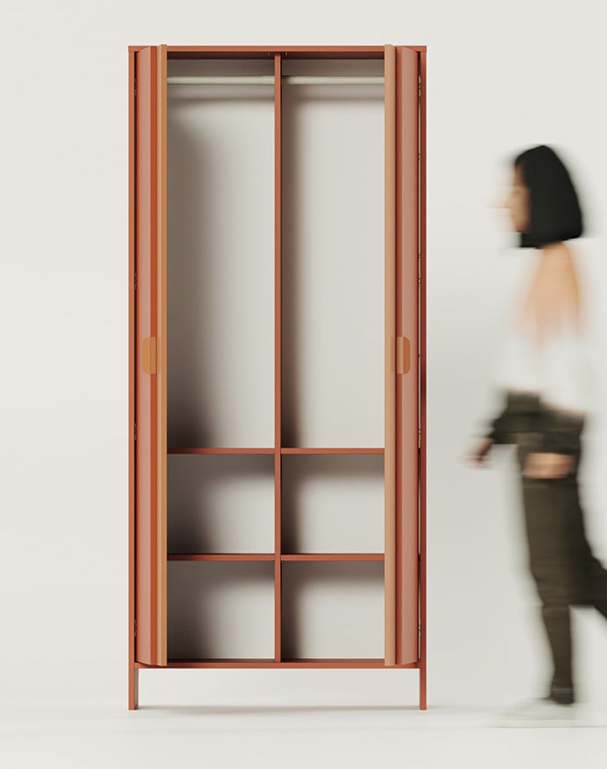 LAYERS armoire profonde à deux tringles LAY70