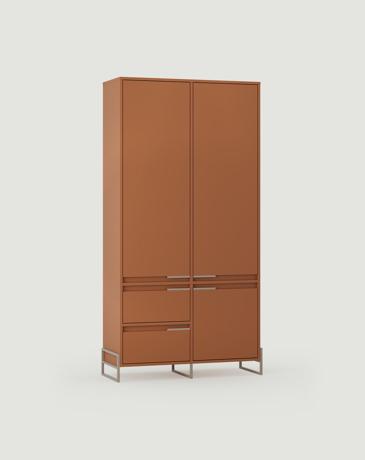 INEA ISZ1S armoire
Couleur : Sahara Deep
Couleur des pieds et des poignées : Acier Inea Cappuccino