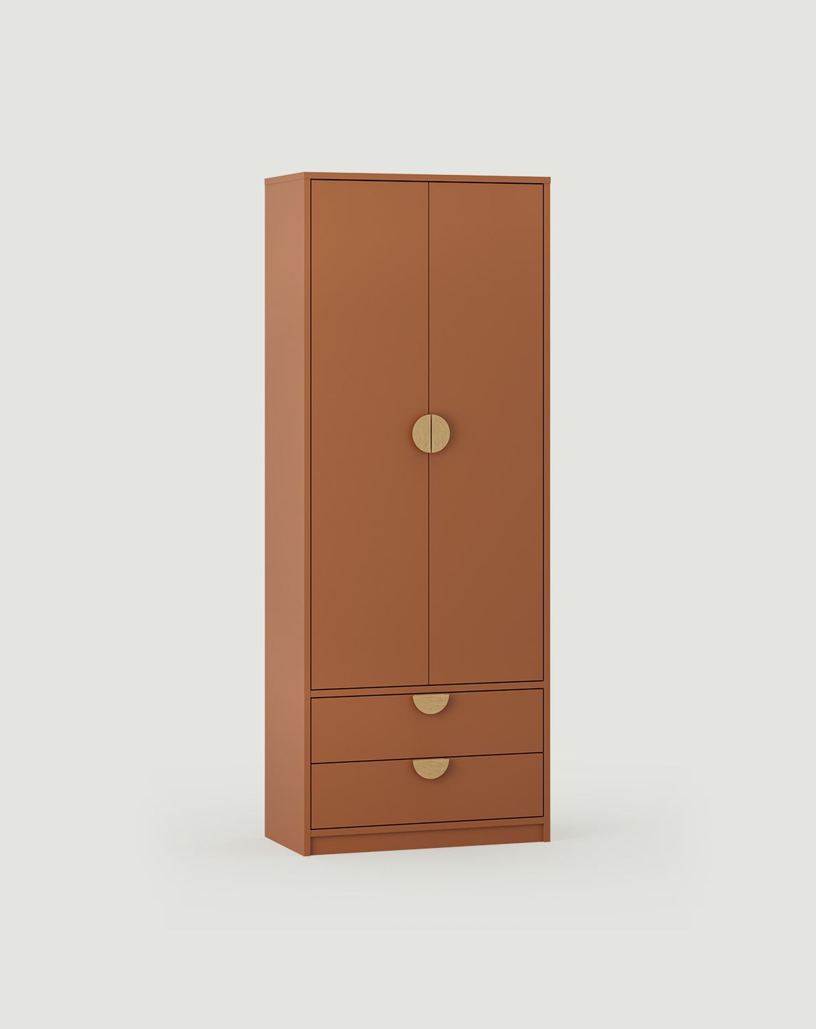 Armoire S01
Couleur : Sahara Deep
Poignée : Poignée RIND Bois de chêne
