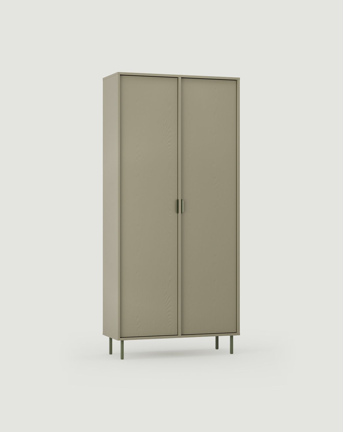 Armoire SIGI SZS1
Couleur : feuille de frêne
Pied : vert cyprès
Poignée : Poignée LAYERS 110 vert cyprès