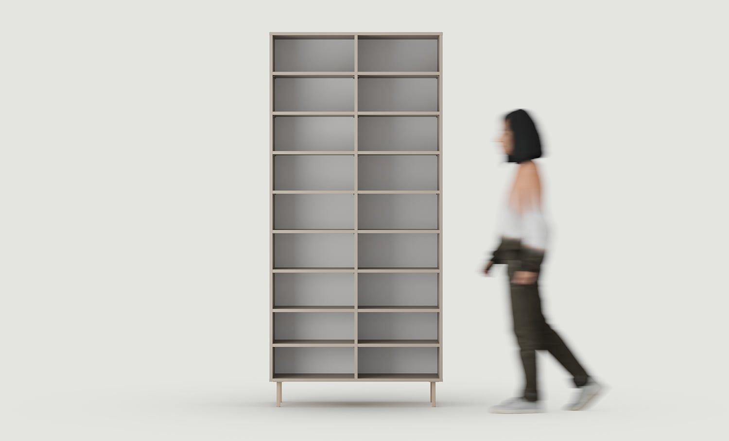 Armoire SIGI SZS4
Couleur : Argile cendrée
Pied : Cappuccino