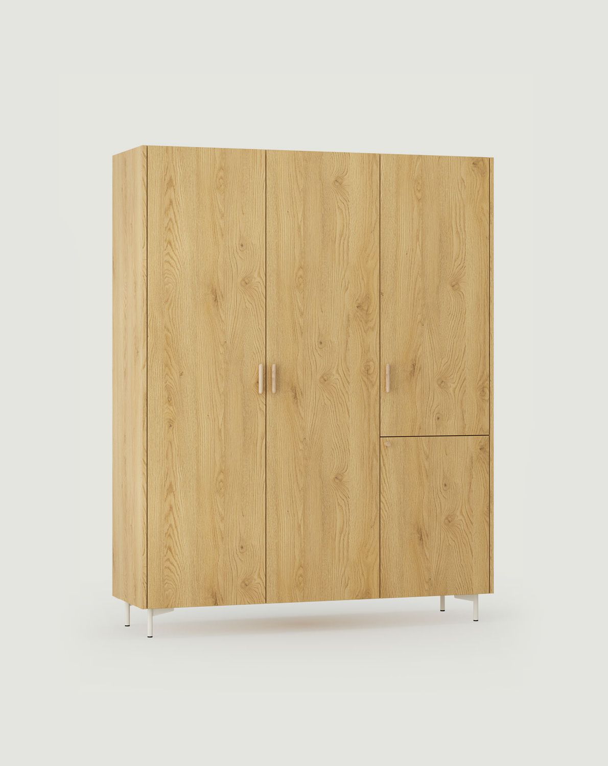 Armoire SKRA SKR55
Couleur : Chêne ensoleillé
Pied : Milky Way
Poignée : Cigar Oak
                            