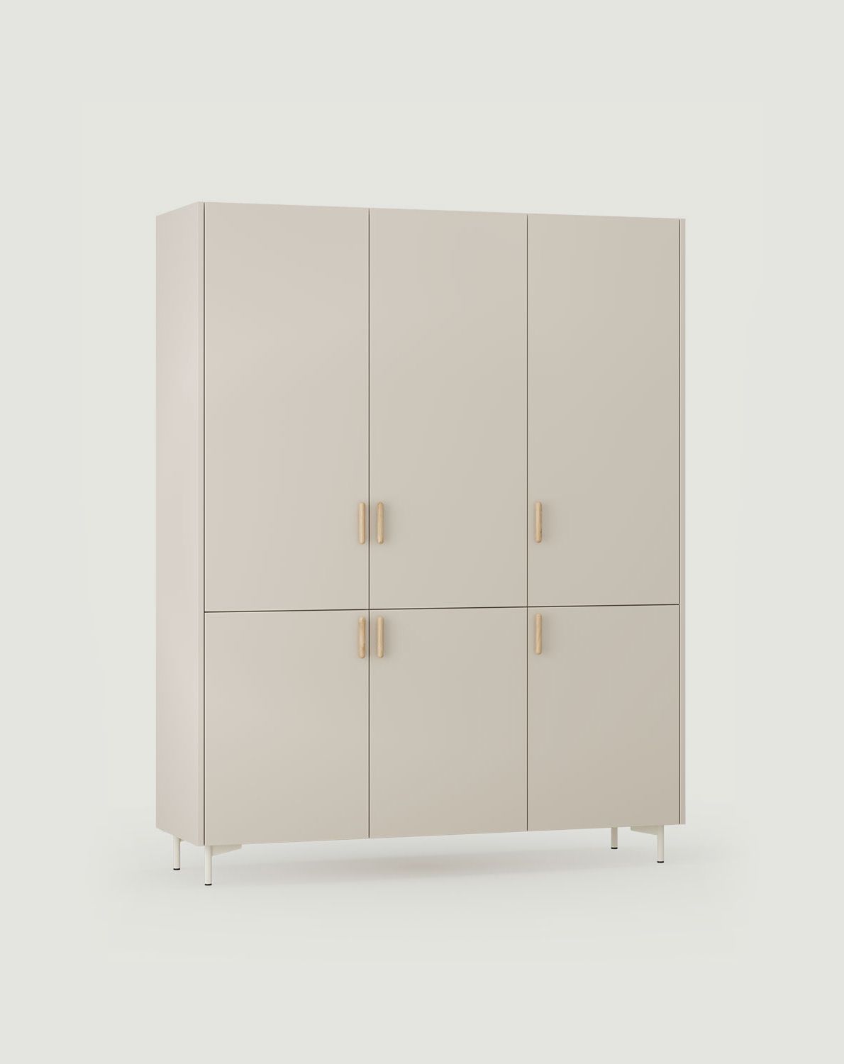 Armoire SKRA SKR61
Couleur : Cachemire enveloppant
Pied : Milky Way
Poignée : Cigar Oak
                            