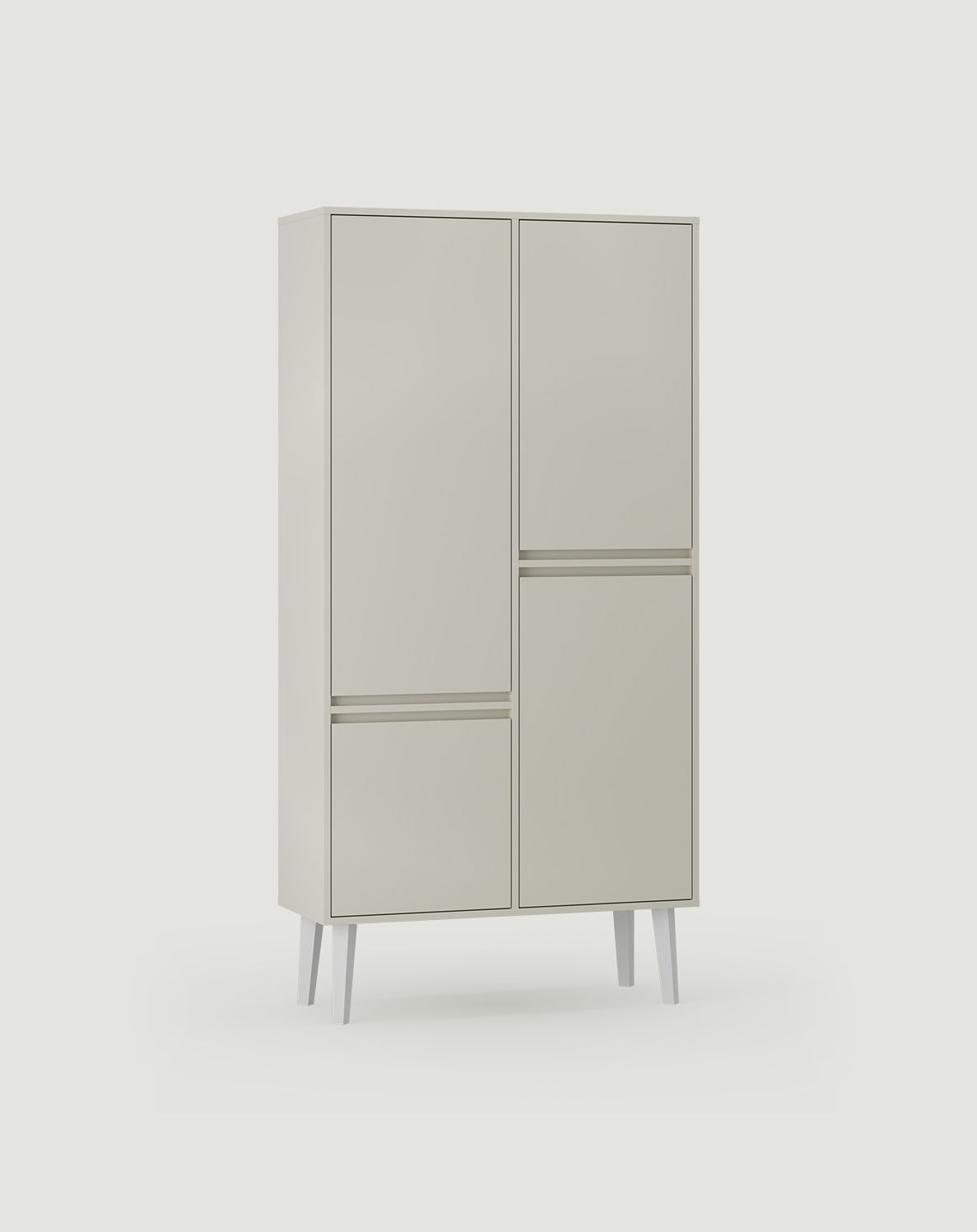 Armoire avec étagères FENRIS SZF3
Couleur : Milky Way
Pied : Trapèze Hêtre Blanc