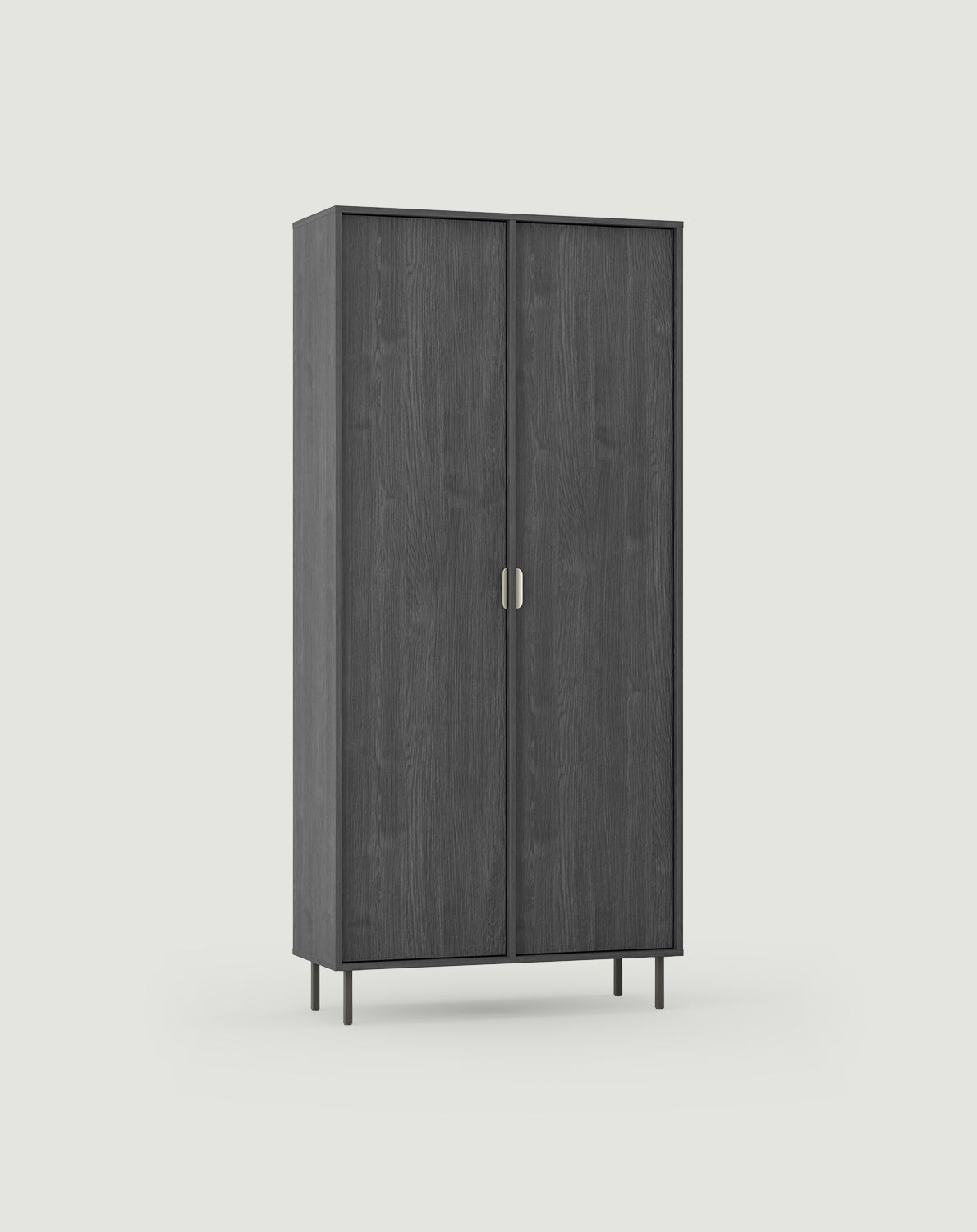 Armoire avec étagères SIGI SZS6
Couleur : frêne de Portland
Pied : Basalte
Poignée : LAYERS 110 Milky Way