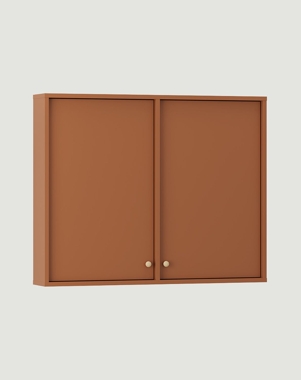 KABE WKL01 armoire murale de salle de bain en style JAPANDI
Couleur : Sahara Deep
Poignée : poignée boule en bois KD