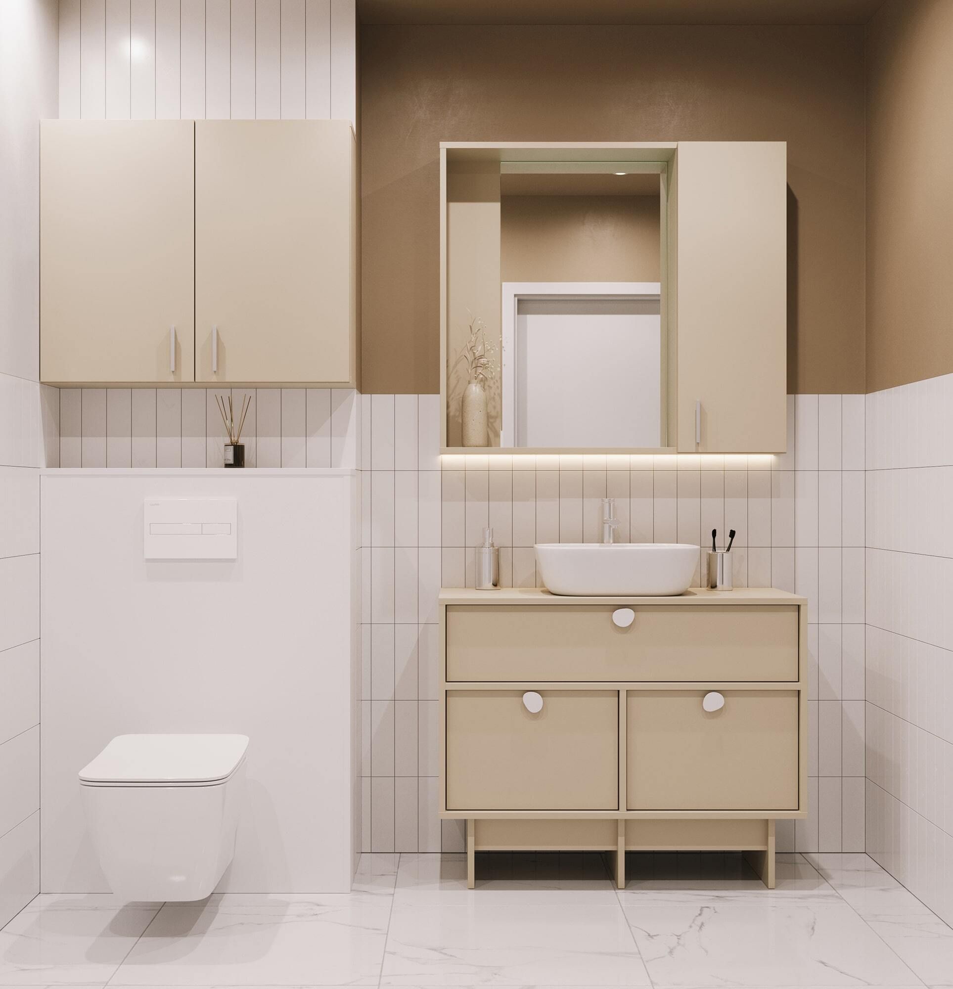Armoire murale de salle de bains WL01