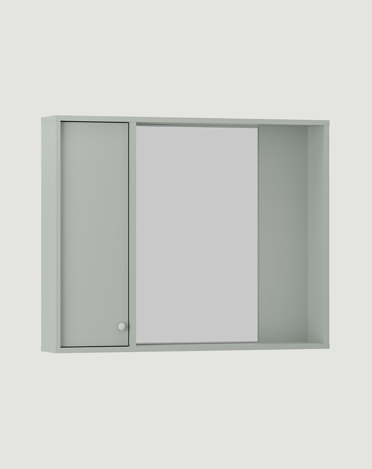 Armoire de toilette avec miroir KABE WKLL01 en style JAPANDI