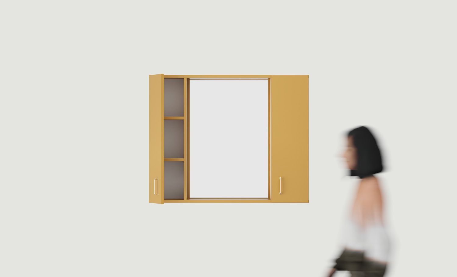 Armoire de toilette avec miroir WLL02