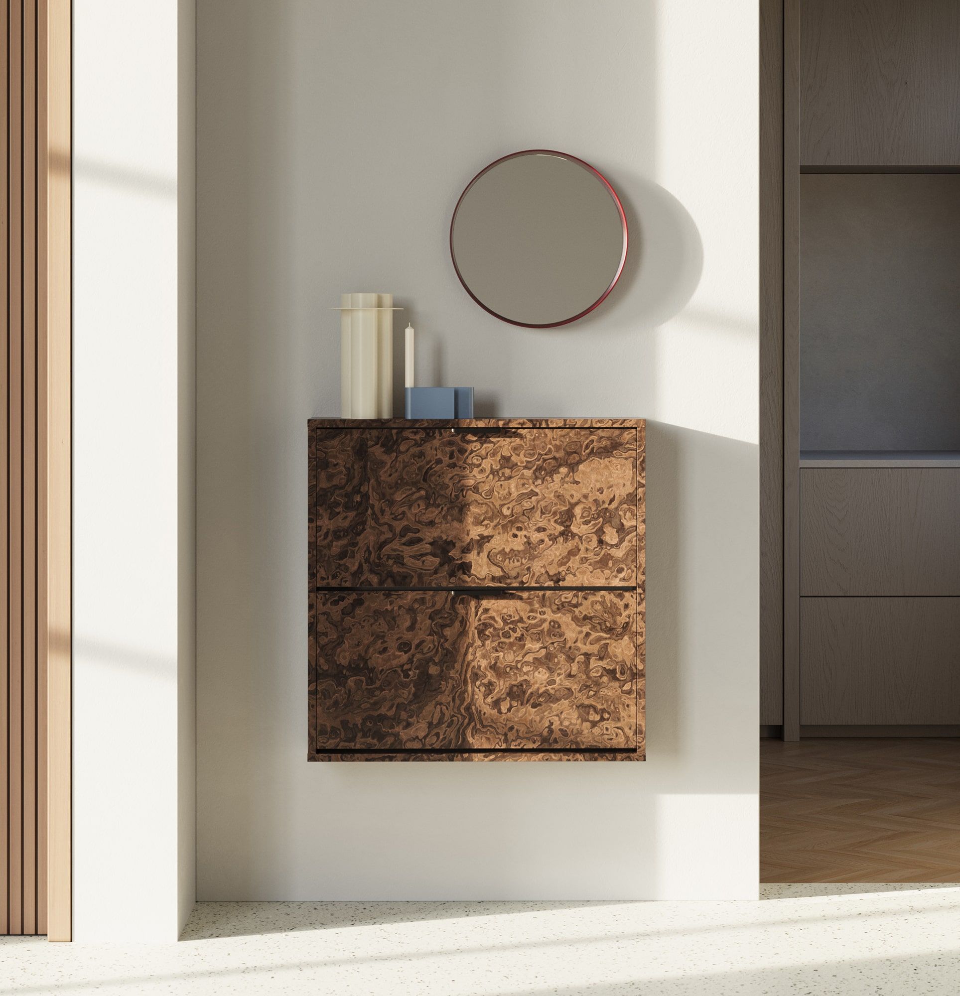 Armoire à chaussures suspendue SBK2