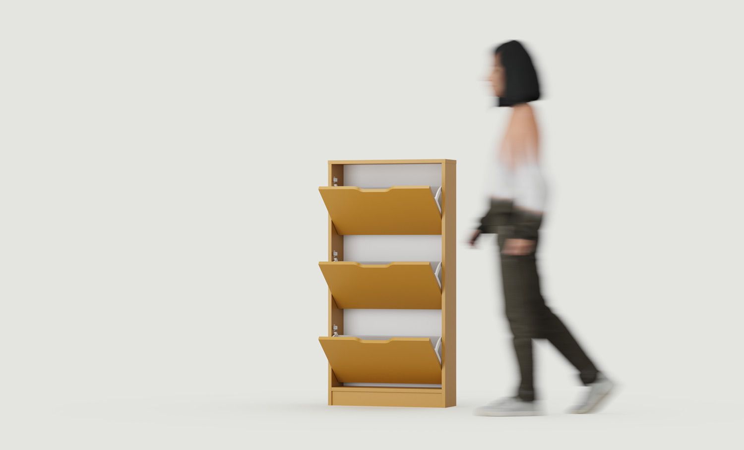 Meuble à chaussures sur pied SBK6CH FINNES