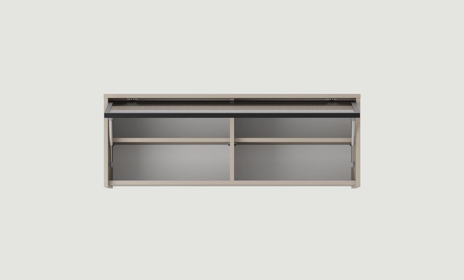 Armoire d'extension vitrée SIGI RPWS1
Couleur : Argile blanche cendrée
Verre : verre ornemental cannelé