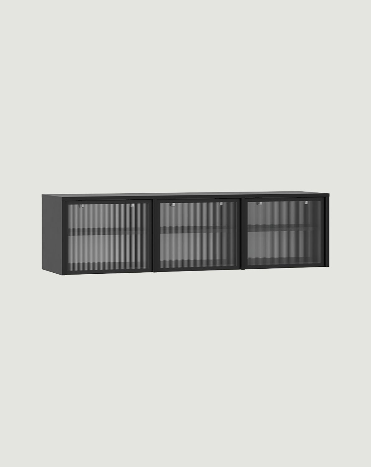 Armoire d'extension vitrée SIGI RPWS3
Couleur : Onyx noir
Verre : verre ornemental cannelé
                            