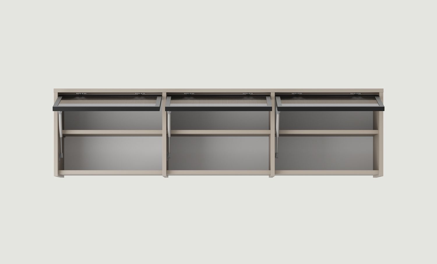 Armoire d'extension vitrée SIGI RPWS3
Couleur : Argile blanche cendrée
Verre : verre ornemental cannelé
