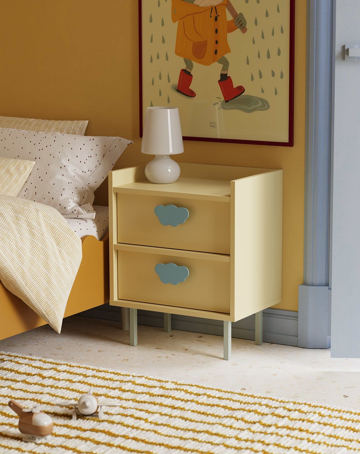 SIGI KIDS SNS02K Chevet avec tiroirs