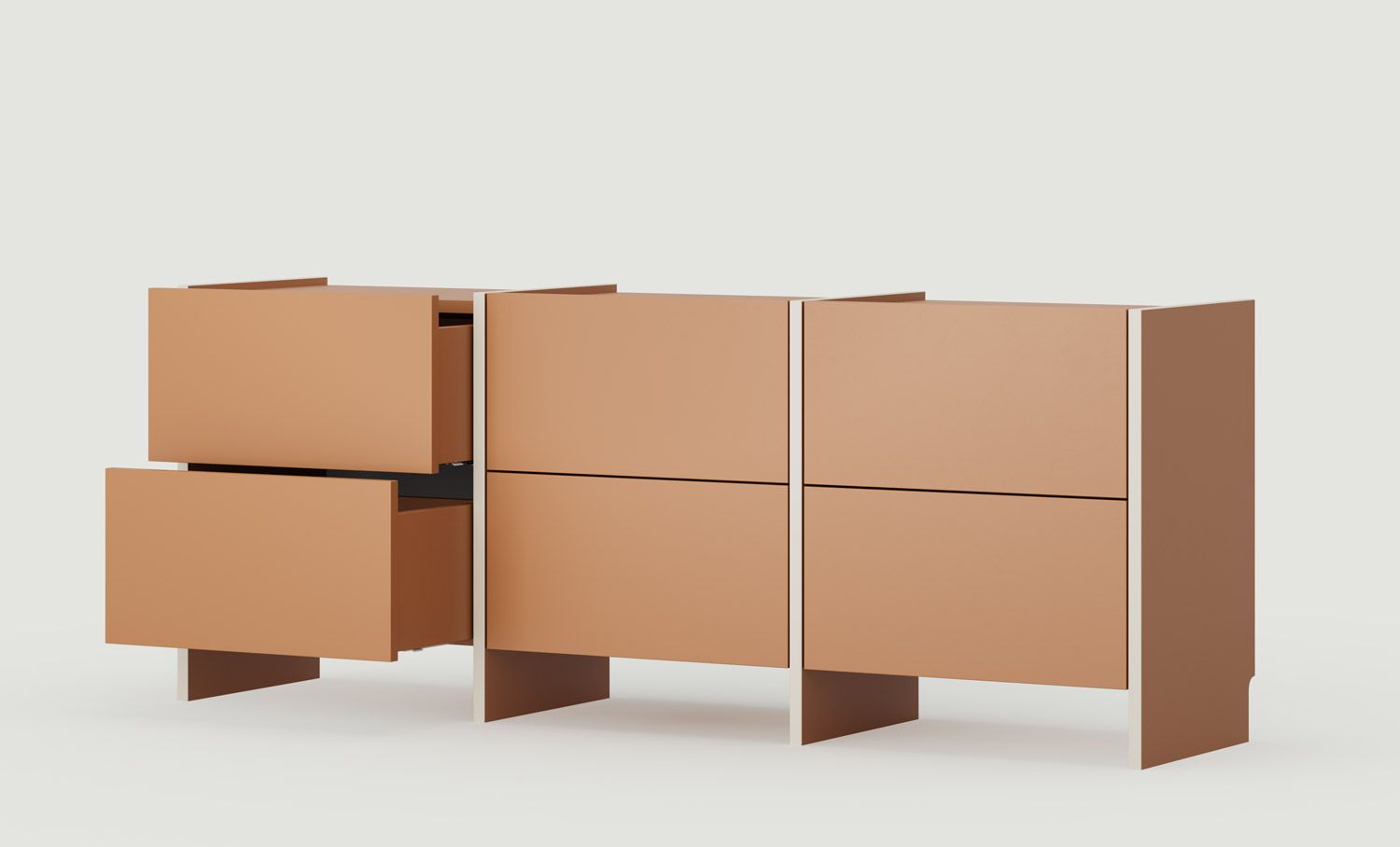 Armoire RTV ASKA ASK13
Couleur : Sahara Deep
Placage : Beige Champagne
                            