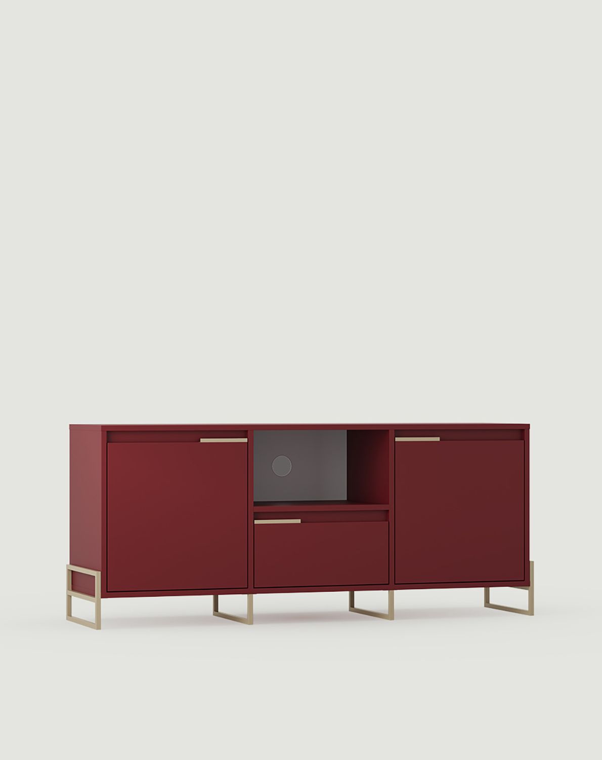 Armoire INEA RTV ITV3
Couleur : Marseille Bourgogne
Couleur des pieds et des poignées : Acier Inea Cappuccino