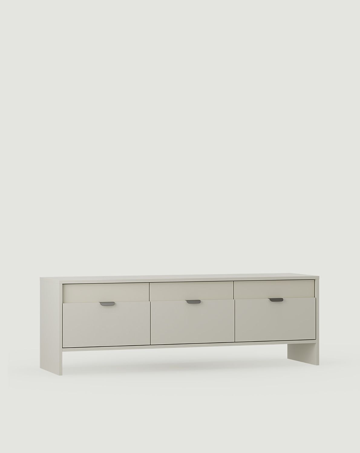 LAYERS RTV Cabinet LAY05
Couleur : Voie lactée
Couleur de la deuxième couche de la façade : Milky Way
Poignée : LAYERS 110 Poignée en basalte