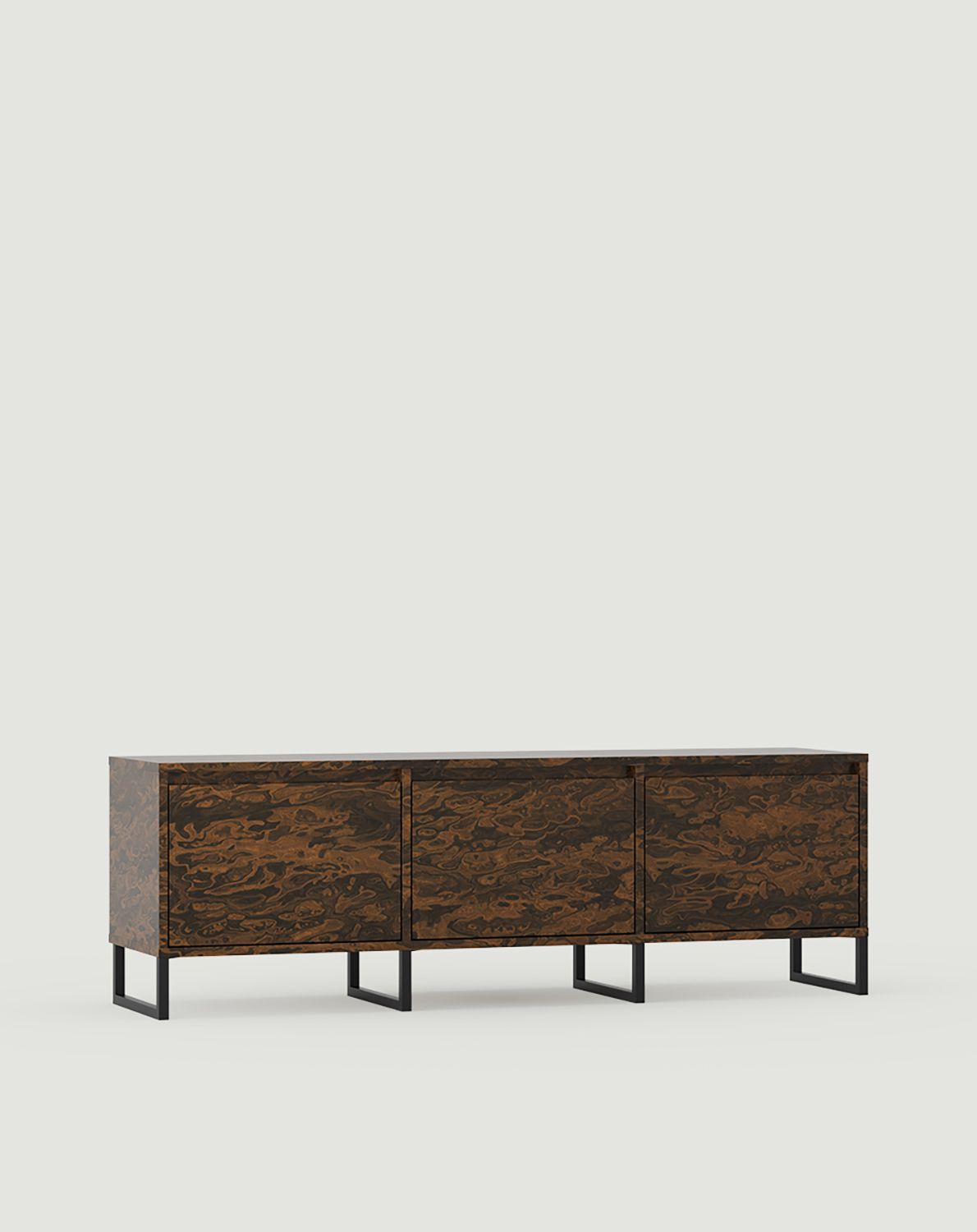Armoire RTV ODIS BTV4K
Couleur : Noyer foncé Placage à damier Alpi
Couleur du pied : Pied Noir
                            
                            
